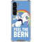 Feel The Bern Unicorn Galaxy S23 Clear Case