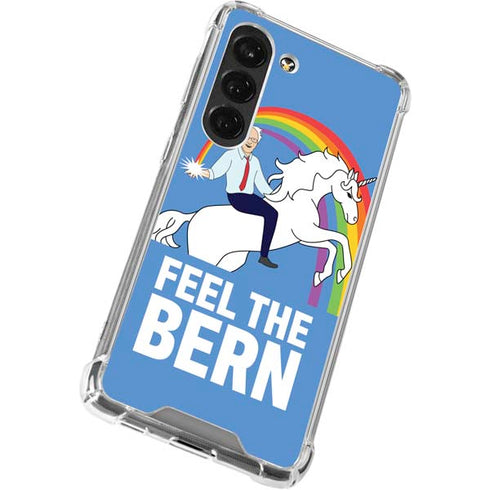 Feel The Bern Unicorn Galaxy S23 Clear Case