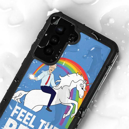 Feel The Bern Unicorn Galaxy S23 Waterproof Case