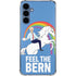 Feel The Bern Unicorn Galaxy S24 Clear Case