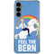 Feel The Bern Unicorn Galaxy S24 Plus Clear Case