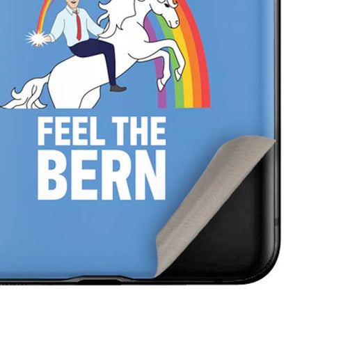 Feel The Bern Unicorn Galaxy Z Flip Skin