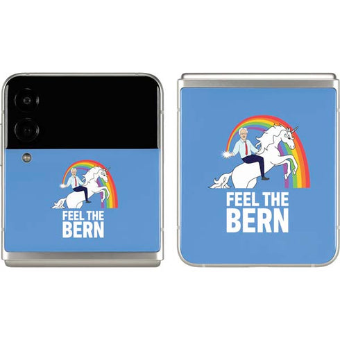 Feel The Bern Unicorn Galaxy Z Flip3 5G Skin