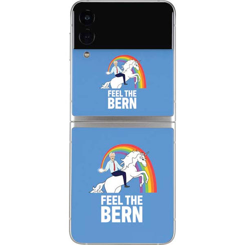 Feel The Bern Unicorn Galaxy Z Flip3 5G Skin
