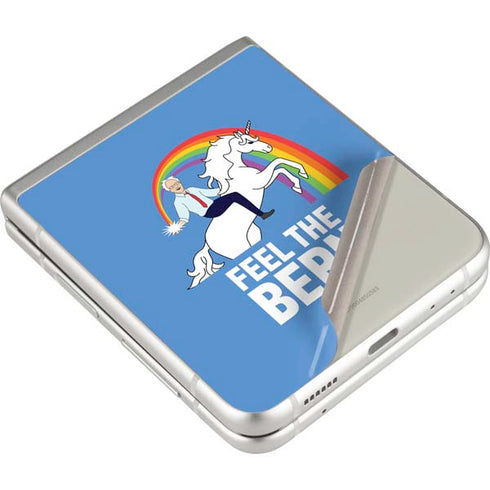 Feel The Bern Unicorn Galaxy Z Flip3 5G Skin