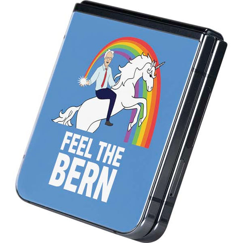 Feel The Bern Unicorn Galaxy Z Flip5 5G Skin
