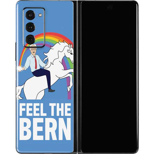 Feel The Bern Unicorn Galaxy Z Fold2 5G Skin