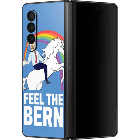 Feel The Bern Unicorn Galaxy Z Fold3 5G Skin