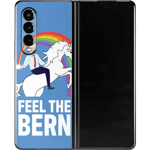 Feel The Bern Unicorn Galaxy Z Fold3 5G Skin
