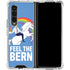 Feel The Bern Unicorn Galaxy Z Fold4 5G Clear Case