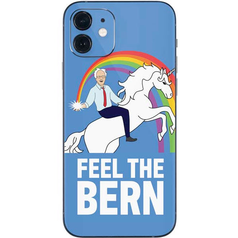 Feel The Bern Unicorn iPhone 12 Mini Skin