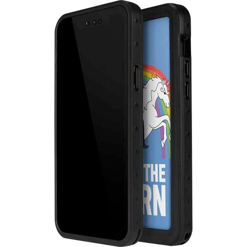 Feel The Bern Unicorn iPhone 12 Mini Waterproof Case