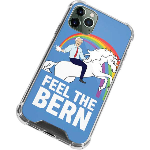 Feel The Bern Unicorn iPhone 12 Pro Clear Case