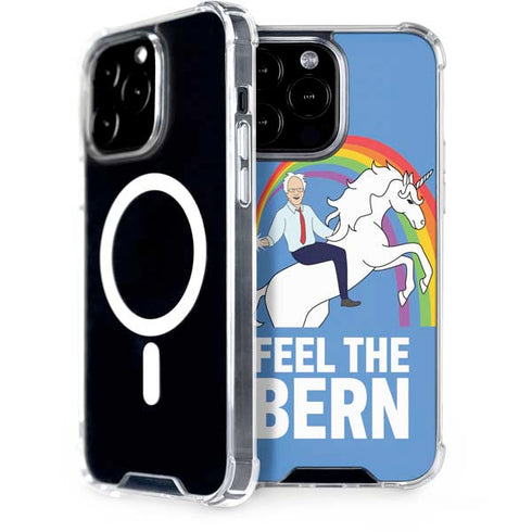 Feel The Bern Unicorn iPhone 13 Pro Max MagSafe Case