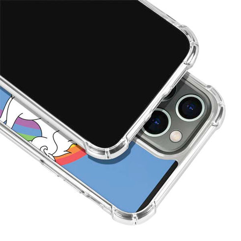 Feel The Bern Unicorn iPhone 14 Pro Clear Case
