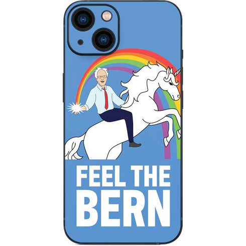 Feel The Bern Unicorn iPhone 14 Skin