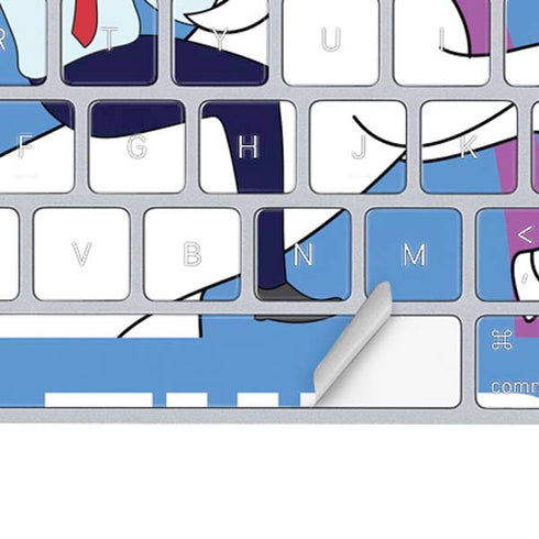 Feel The Bern Unicorn Magic Keyboard Skin