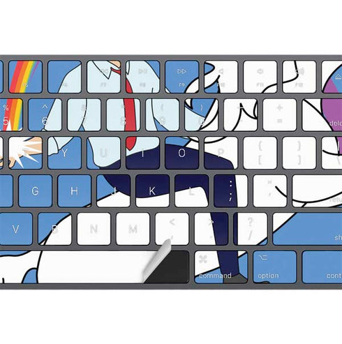 Feel The Bern Unicorn Magic Keyboard with Numeric Keypad Skin