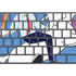 Feel The Bern Unicorn Magic Keyboard with Numeric Keypad Skin