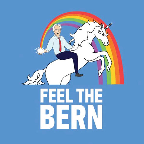 Feel The Bern Unicorn Moto E5 Play Skin