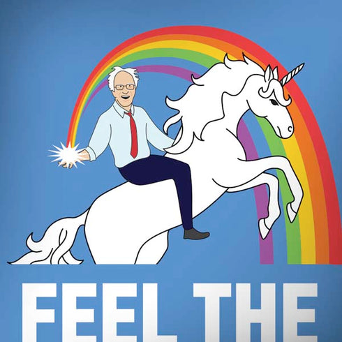 Feel The Bern Unicorn Moto G6 Skin