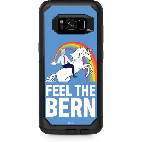 Feel The Bern Unicorn Otterbox Commuter Galaxy Skin