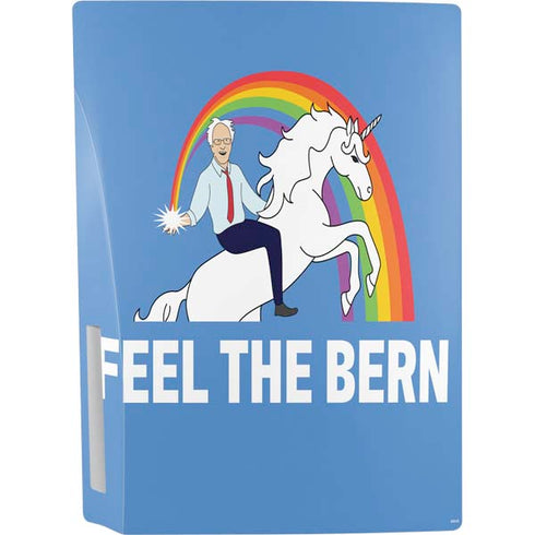 Feel The Bern Unicorn PS5 Console Skin