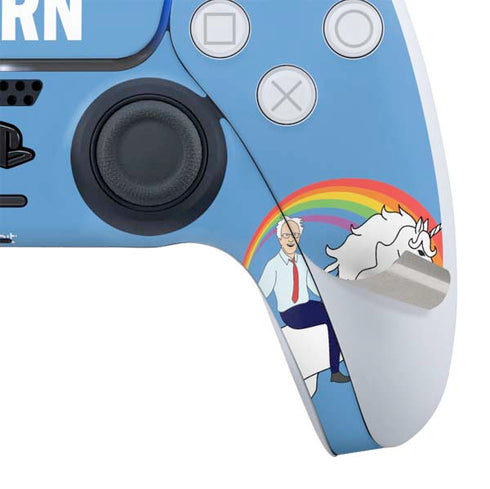 Feel The Bern Unicorn PS5 Slim Digital Edition Bundle Skin