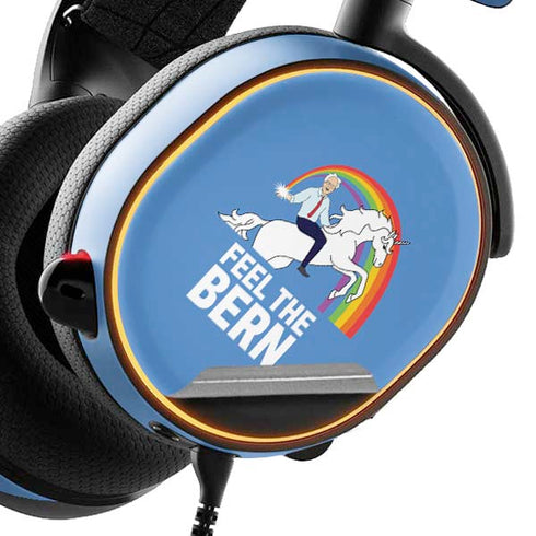 Feel The Bern Unicorn SteelSeries Arctis 5 Skin