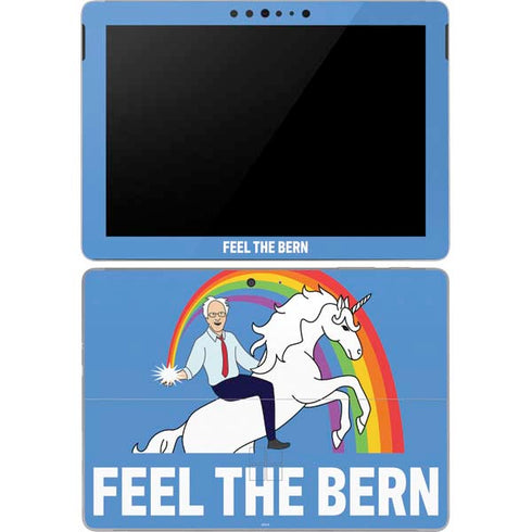 Feel The Bern Unicorn Surface Go Skin