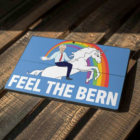 Feel The Bern Unicorn Surface Pro 7 Skin
