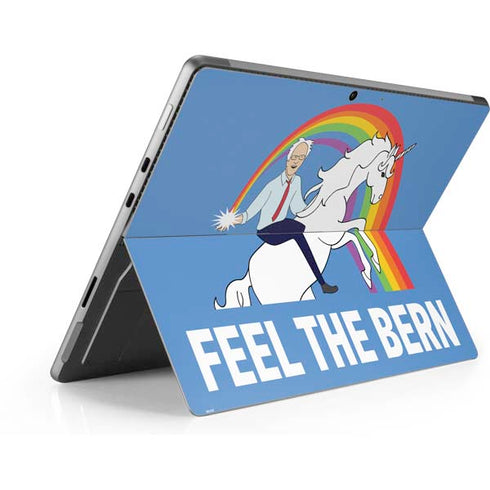 Feel The Bern Unicorn Surface Pro 8 Skin