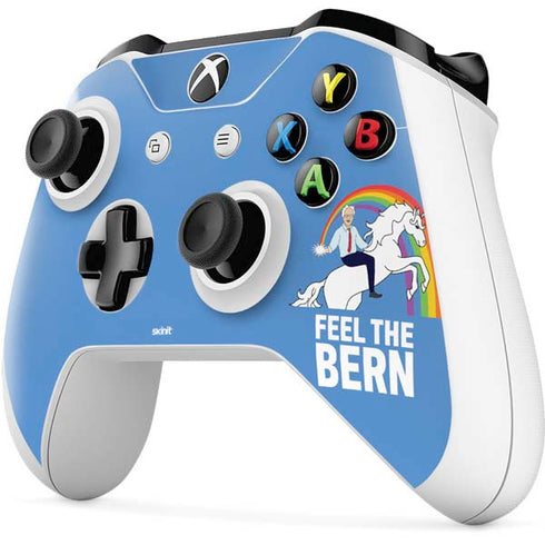Feel The Bern Unicorn Xbox One S All-Digital Edition Bundle Skin