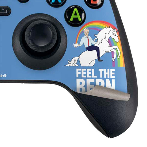 Feel The Bern Unicorn Xbox Series X Bundle Skin