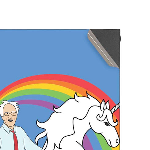 Feel The Bern Unicorn Xbox Series X Console Skin