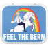 Feel The Bern Unicorn YETI Roadie 24 Hard Cooler Skin