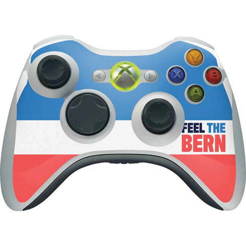 Feel The Bern Xbox 360 Wireless Controller Skin