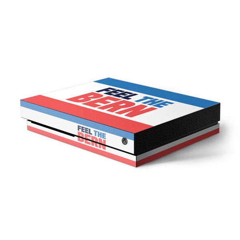 Feel The Bern Xbox One X Console Skin
