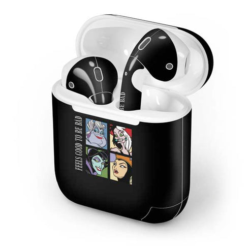 Disney Villains Characters Feels Good To Be Bad Apple AirPods Skin