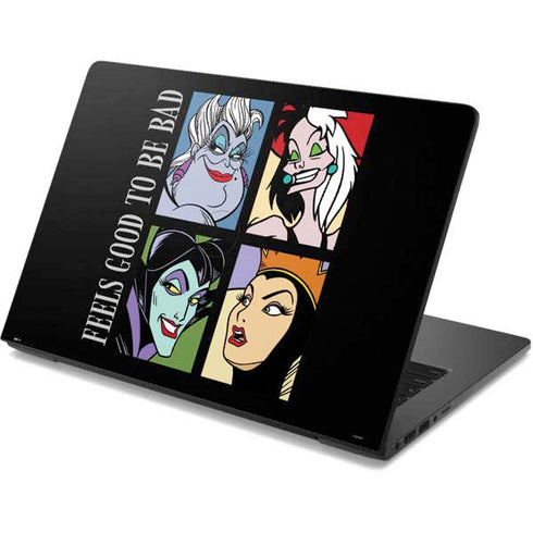 Disney Villains Characters Feels Good To Be Bad Dell Chromebook Skin