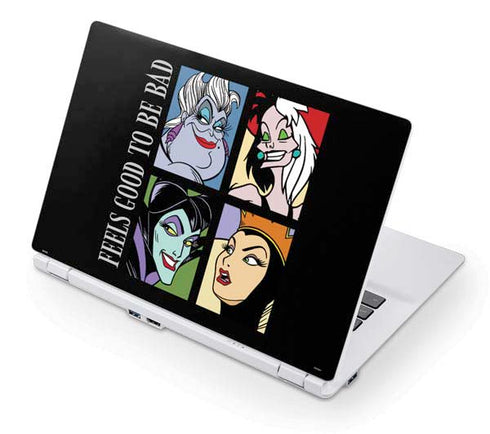 Disney Villains Characters Feels Good To Be Bad Acer Chromebook Skin