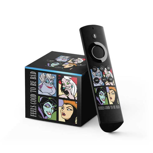 Disney Villains Characters Feels Good To Be Bad Fire TV Cube Skin