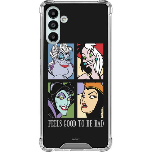 Disney Villains Characters Feels Good To Be Bad Galaxy A13 5G Clear Case