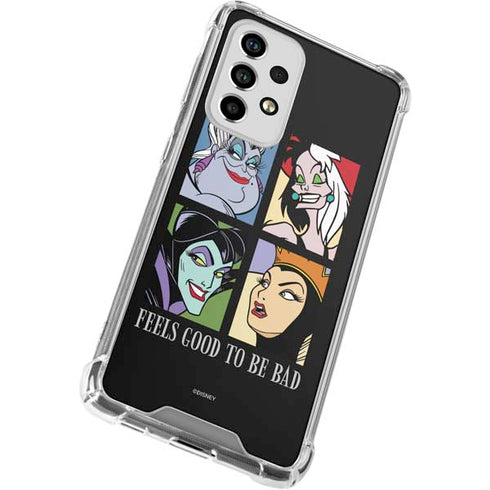 Disney Villains Characters Feels Good To Be Bad Galaxy A53 5G Clear Case