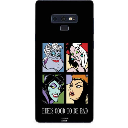 Disney Villains Characters Feels Good To Be Bad Galaxy Note 9 Skin