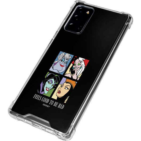Disney Villains Characters Feels Good To Be Bad Galaxy Note20 5G Clear Case