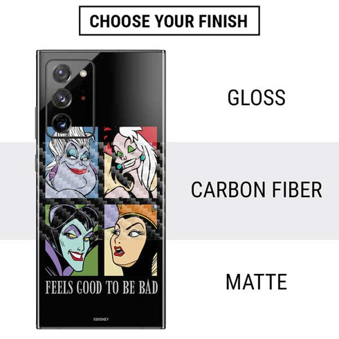 Disney Villains Characters Feels Good To Be Bad Galaxy Note20 Ultra 5G Skin