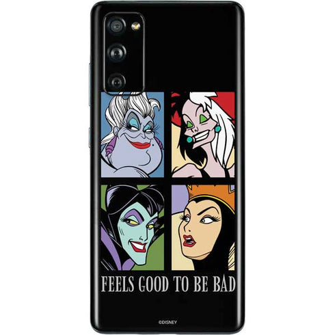 Disney Villains Characters Feels Good To Be Bad Galaxy S20 Fan Edition Skin