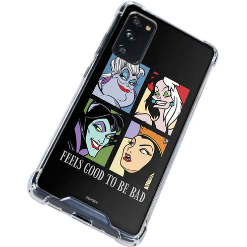Disney Villains Characters Feels Good To Be Bad Galaxy S20 FE Clear Case