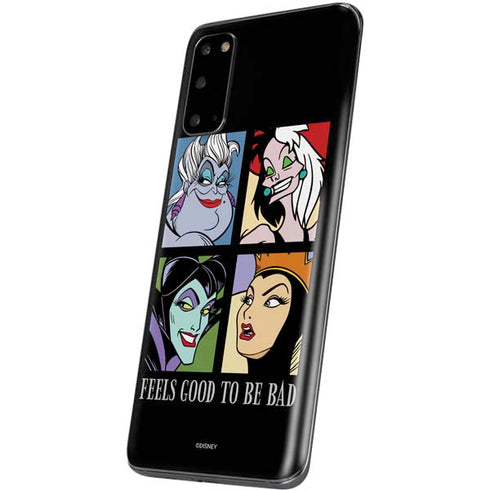 Disney Villains Characters Feels Good To Be Bad Galaxy S20 Skin